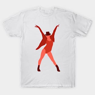 Red Dancer 1 T-Shirt